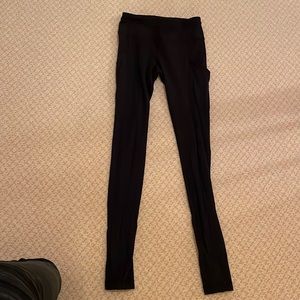 Lululemon black 31” inseam pocket leggings